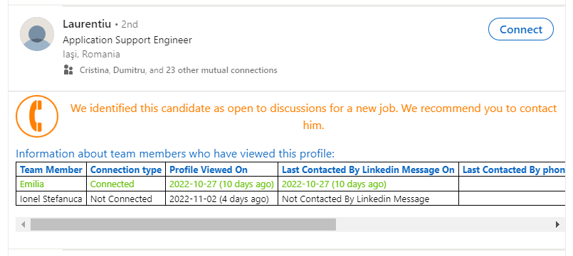 open to work LinkedIn